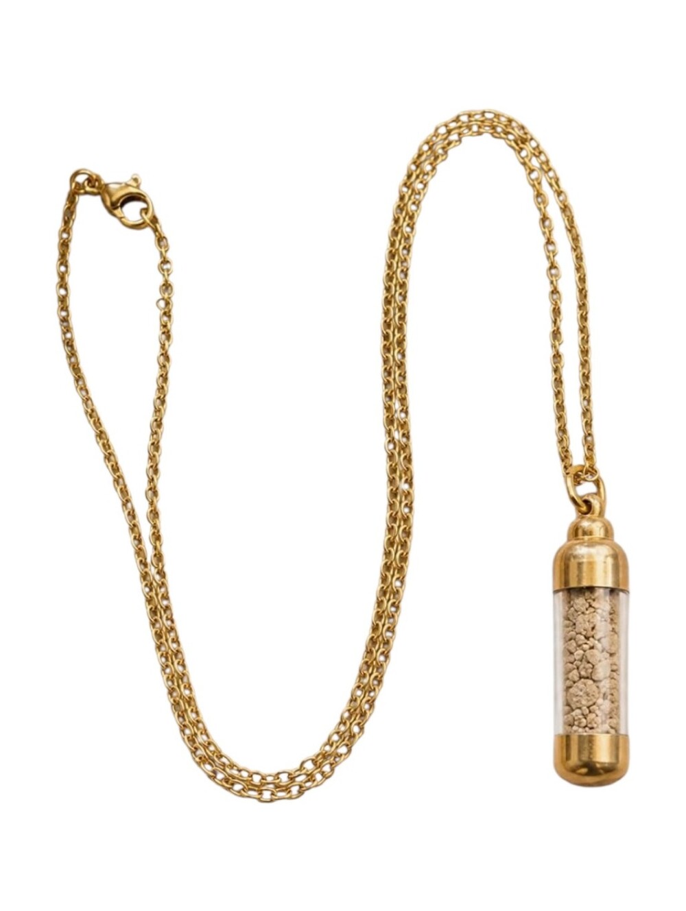 Holy Soil Handcrafted Capsule Pendant Necklace